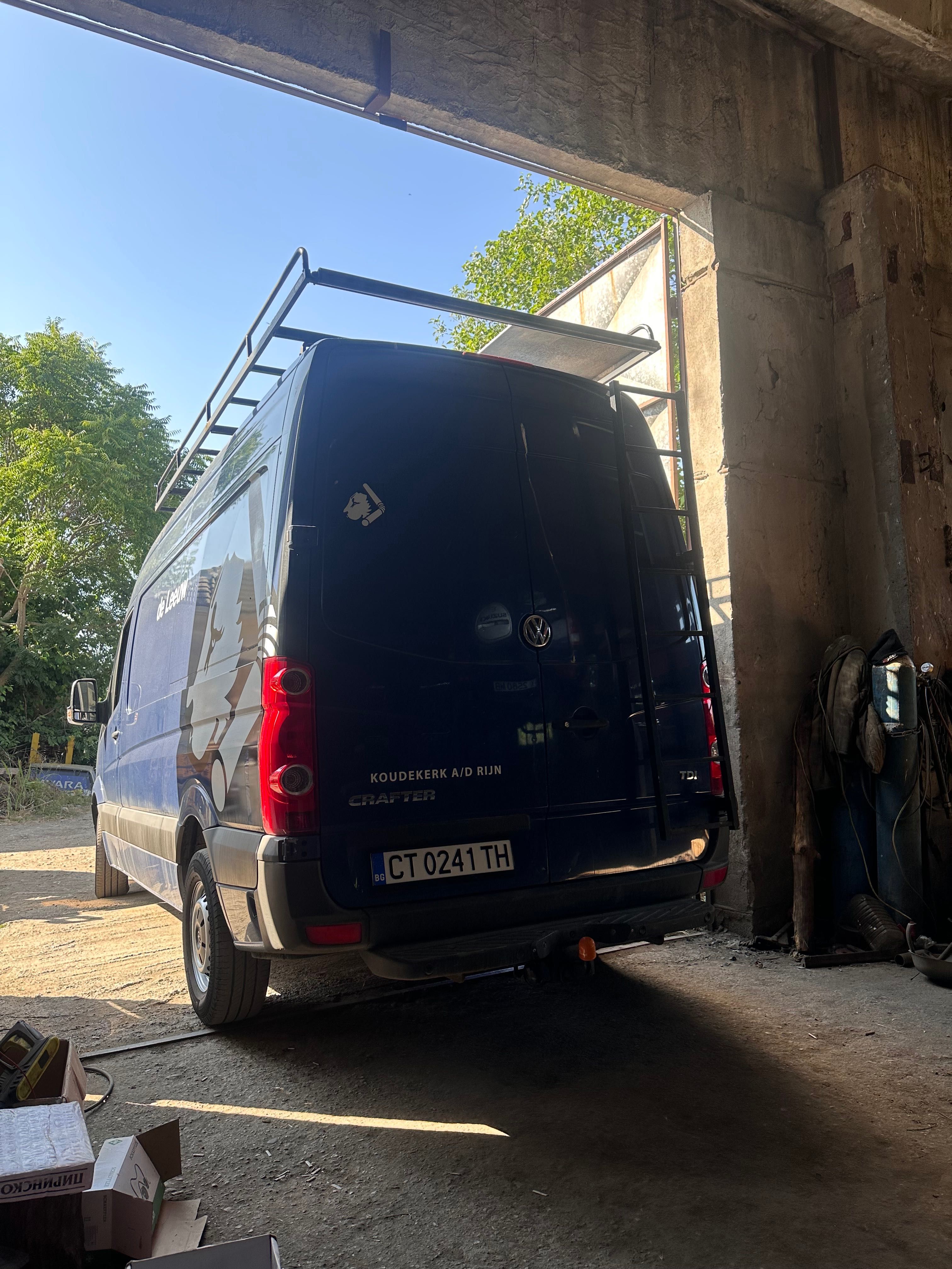 Багажник за бус с въртяща се ролка VW CRAFTER MERCEDESS SPRINTER