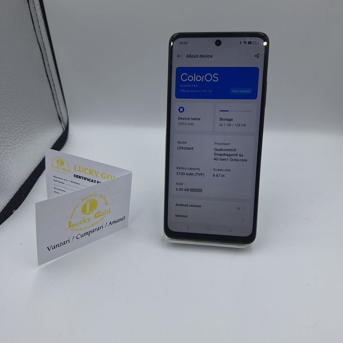 Oppo A40 128Gb 6Gb Garantie /Factura #47717