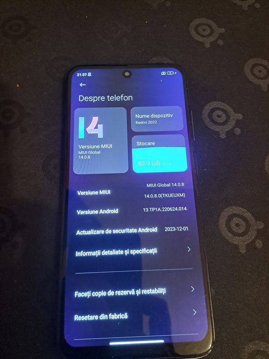 Telefon Redmi 10  2022. 64 GB