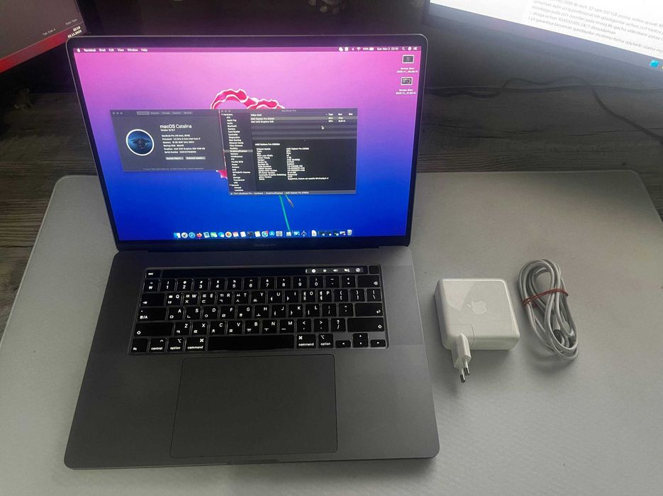Macbook Pro 16 2019 | i7 | 16 GB | 512 GB | AMD 5300M 4GB