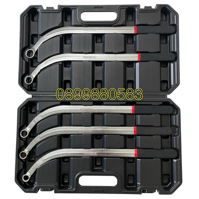 Комплект ключове за клинов и зъбчат ремък  5части HAWEK