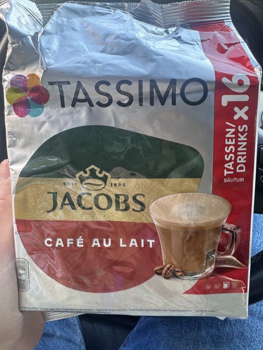Capsule tassimo cafe latte