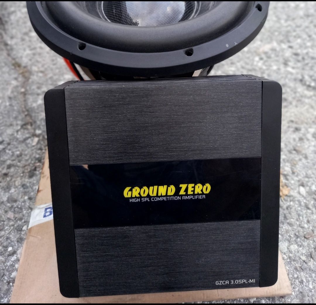 Усилвател Моноблок клас D Ground Zero GZCA 3.0 SPL-M1 _3400w/1 ohm