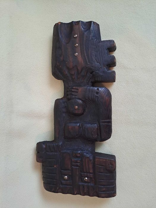 sculptura lemn 44 cm