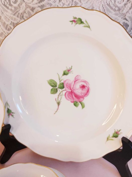 Красив четворен сет Meissen Porcelain