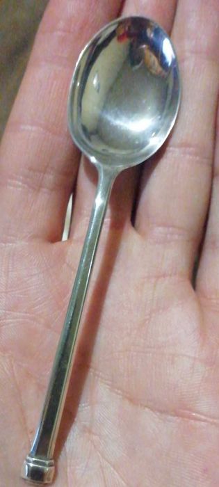 Lingurite argint masiv 925 sterling silver model deosebit made in UK