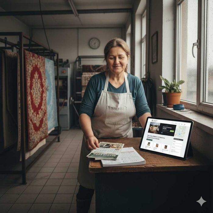 Creare Site.  O mica afacere locală prinsă în rutina zilnică?