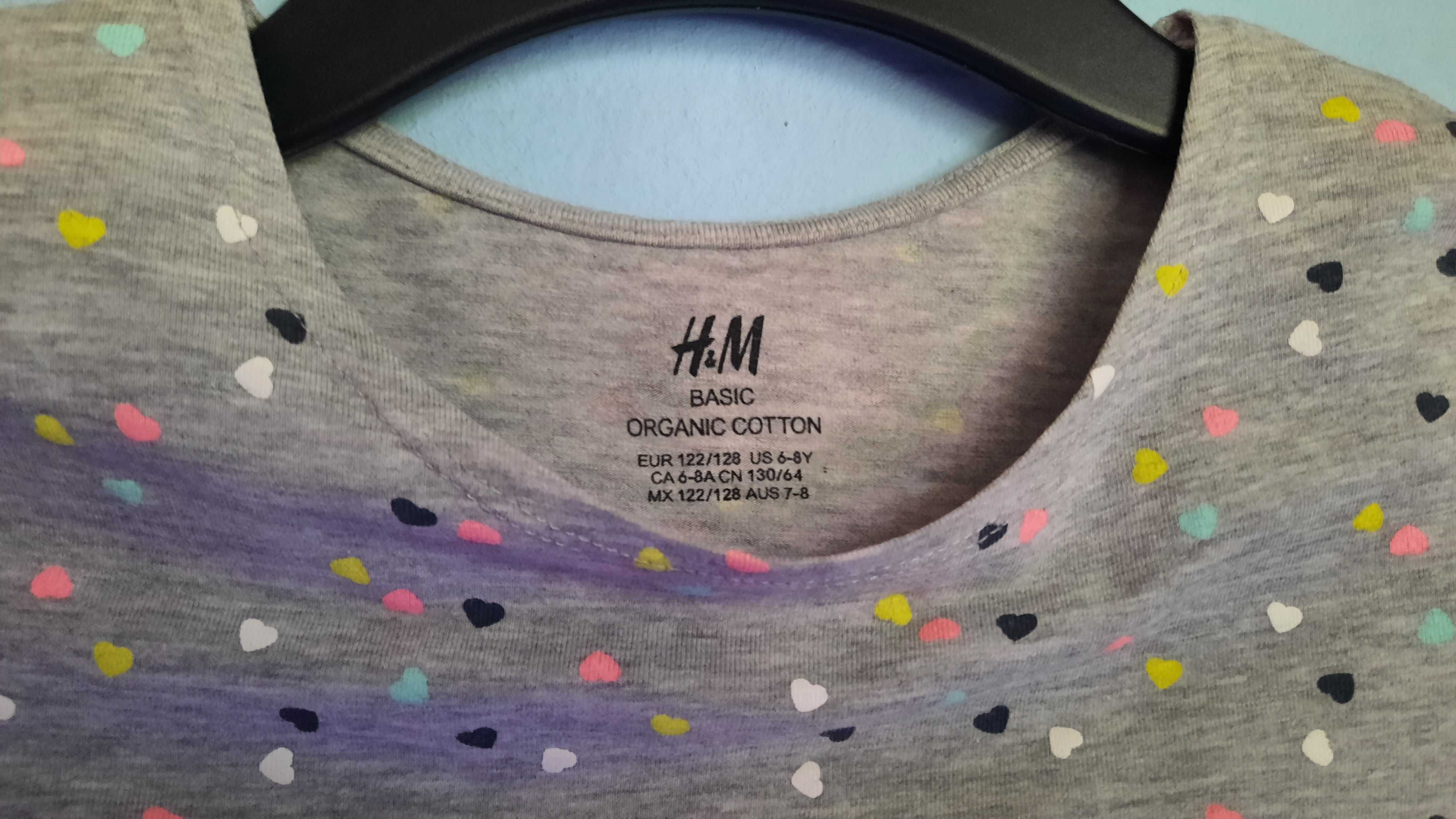 Памучни рокли за момичета H&M, GapKids и Benetton, за 6-8 г. (116-128)