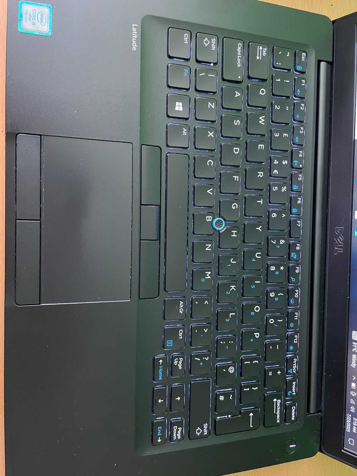Dell 7480 - 14''FHD intel core i5 7300U, 8GB RAM, 128GB M.2 NVMe PCle