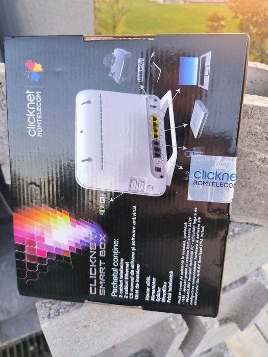Router romtelecom clicknet
