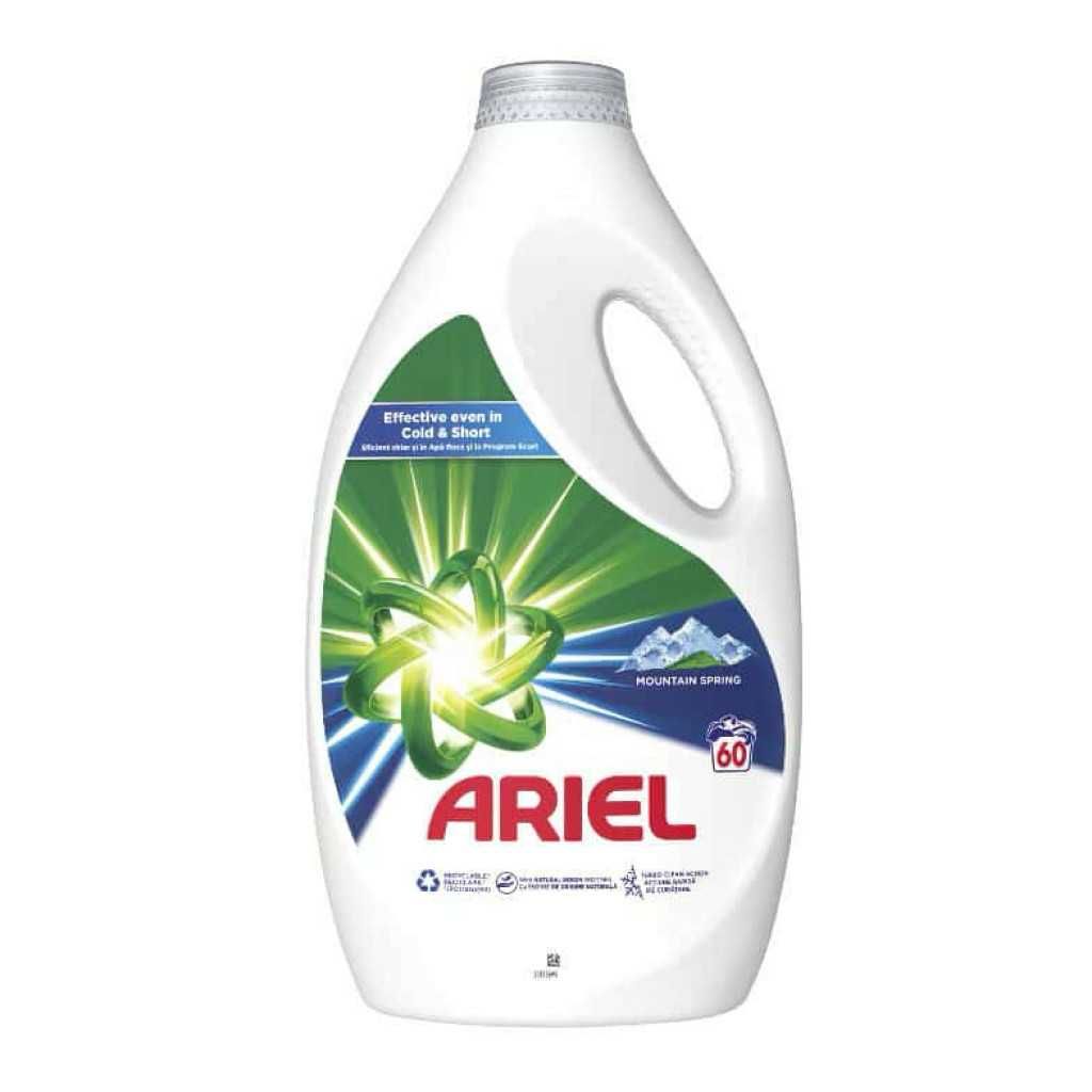 Течен перилен препарат Ariel Mountain Spring, 60 пранета