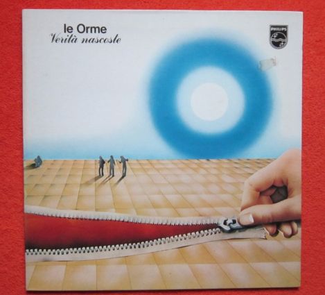cadou deosebit Le Orme 1976 Verita Nascoste (1-st Ed. 1976 ) ProgRock