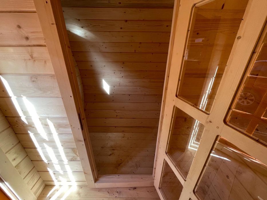 Căsuță ovală tip butoi