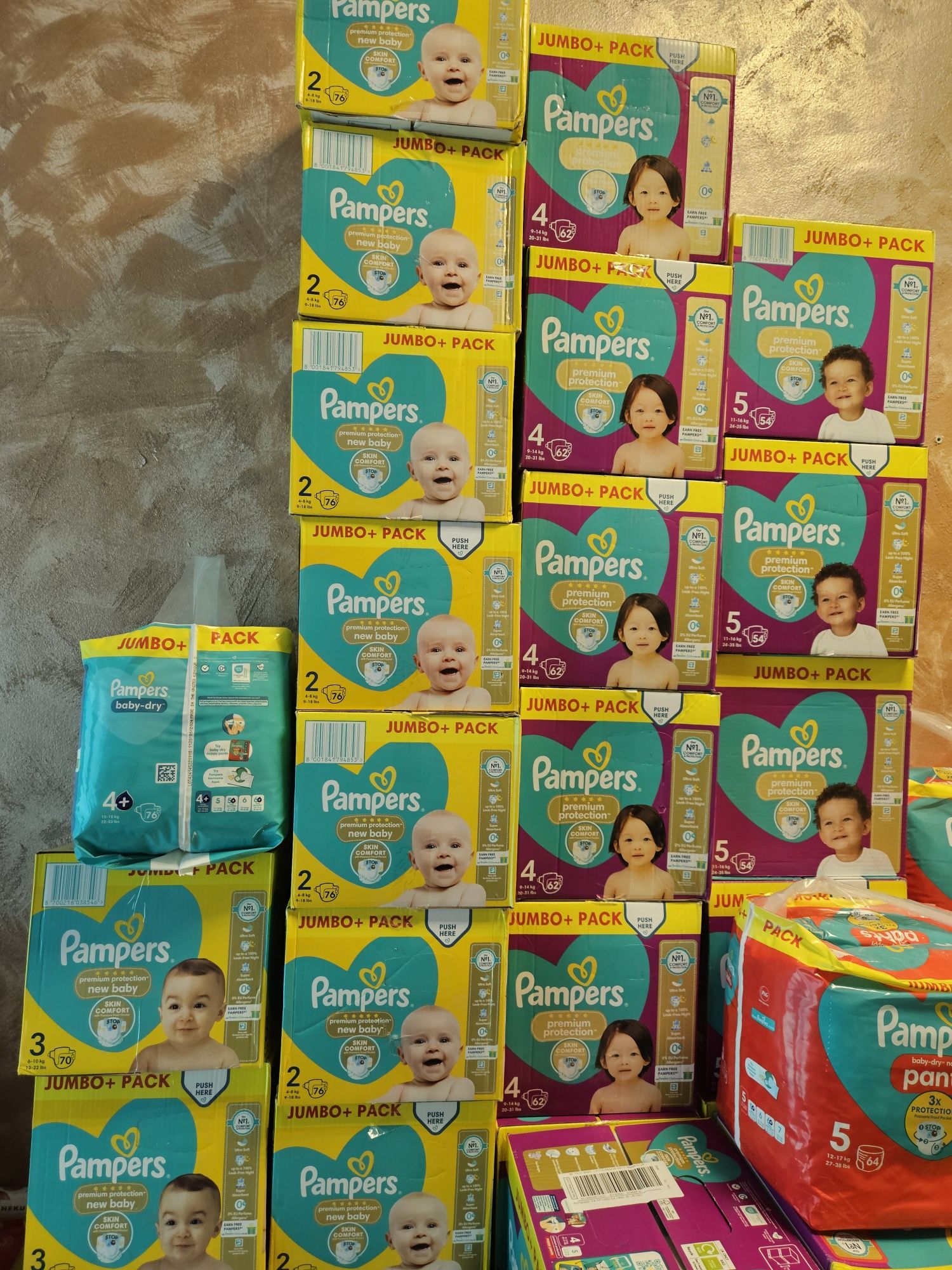 ПРОМОЦИЯ на Pampers baby dry, pants  и Premium protection Ирландия