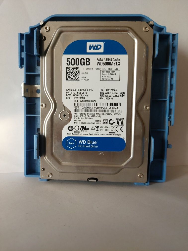Жёсткий диск (внутренний) 500 gb
