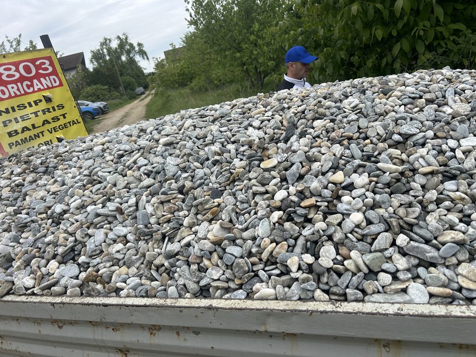 Piatra fosa septica curata 16/32mm,piatra drenaj curata(bragadiru