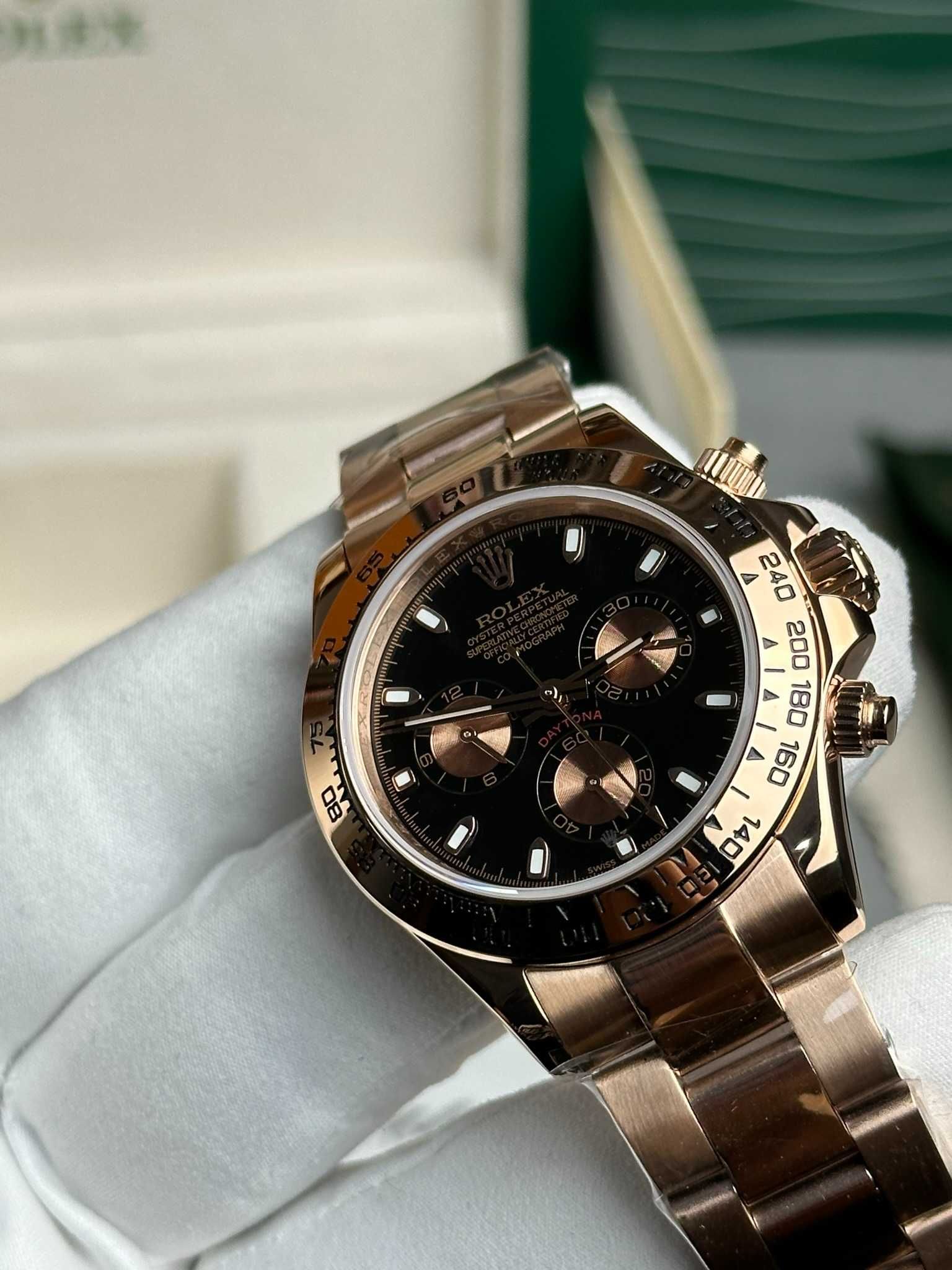 Rolex Daytona 40 MM Rose Black dial Special Edition 116509