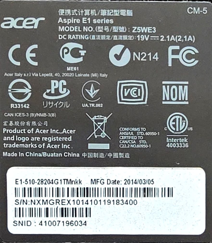 Лаптоп Acer като нов