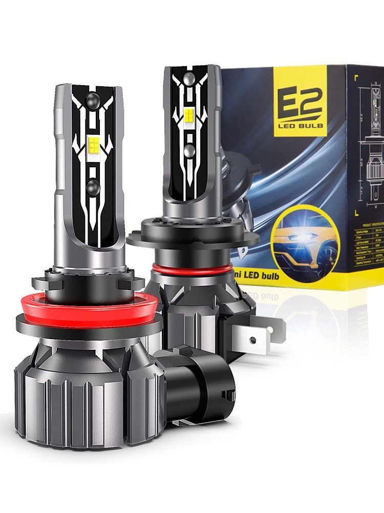 Set 2 becuri led auto, 6000k (lumina alba), 15000LM, DC 9-32V,  canbus