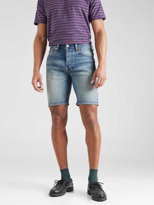 LEVI'S ® Regular Дънки '501® Original Shorts' в Син Деним .