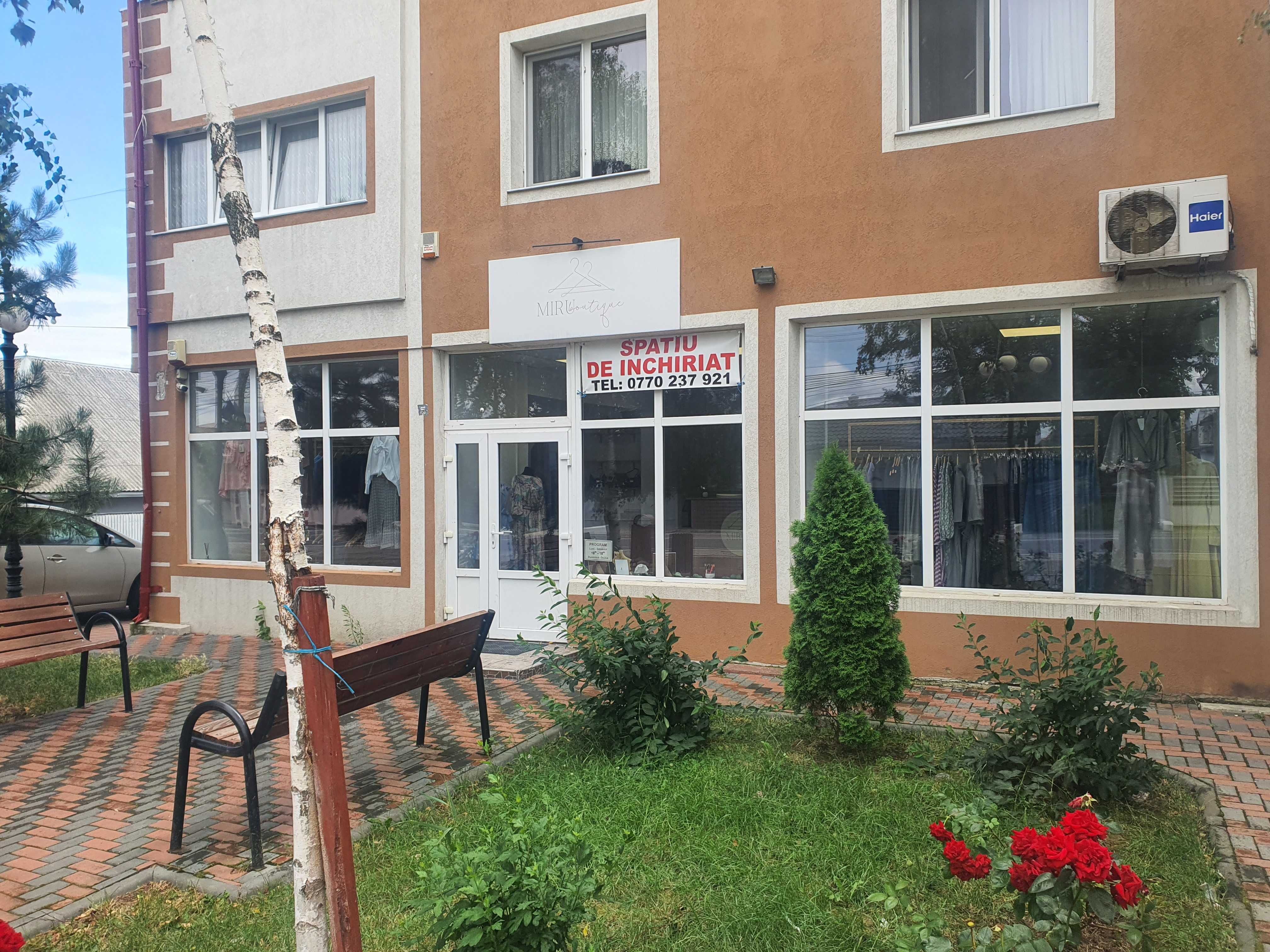 Spațiu comercial 100 mp, vitrină stradală – Dumbrăveni, Suceava