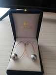 Cercei Aur 14k cu Perle Tahitiene