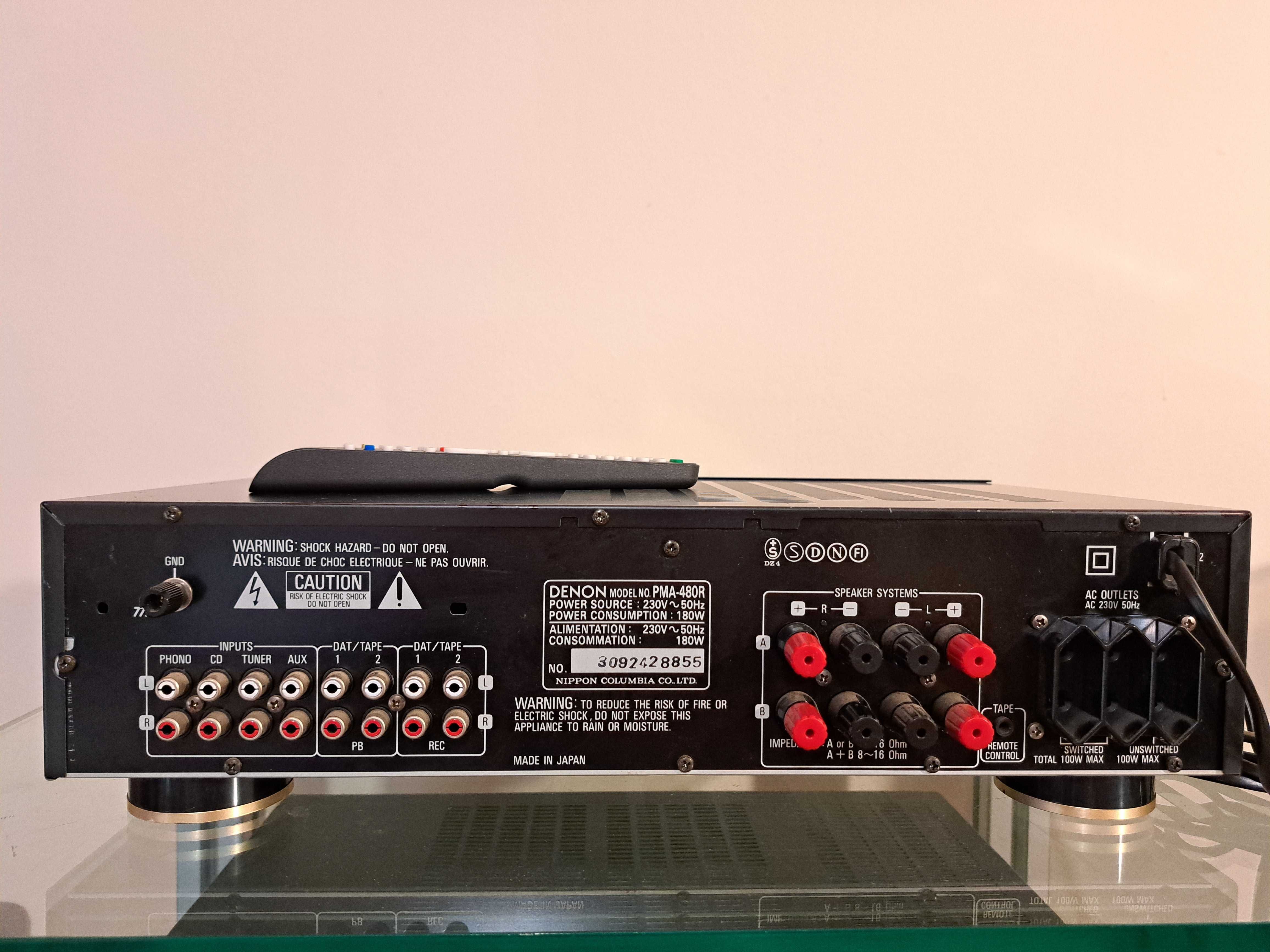 Amplificator Denon PMA-480R, 1992 , Japonia