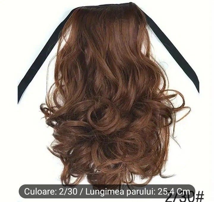 Coada ondulata Ponytail,nuanta disponibila(negru)