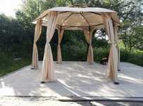 Pavilion / Foisor gradina / cort hexagonal SUPERB !!!