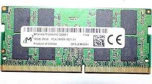 Memorie laptop 16 Gb DDR4 2666  Micron MTA16ATF2G64HZ , garantie