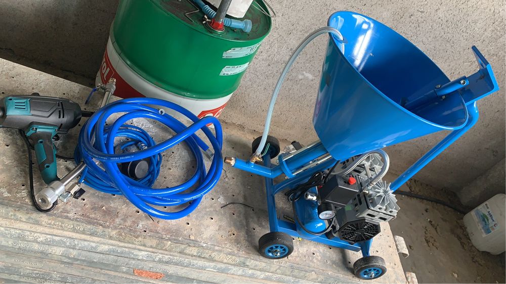 Pompa glet gleturi 220v golband tinci var airless varuit vopsea snec