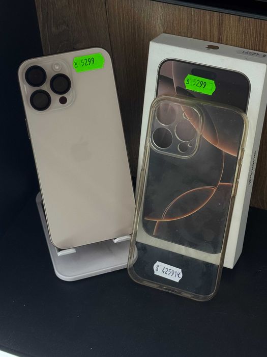 Garantie 24 Luni Iphone 16 Pro Max 256GB bat.100% 33cc Cashbox