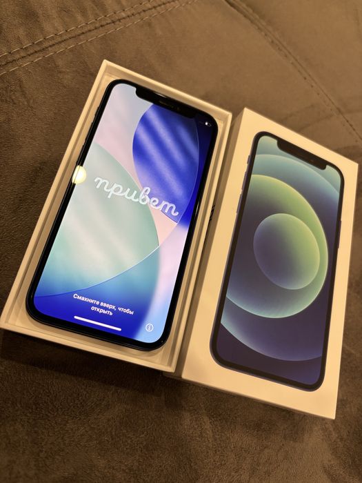 Iphone 12 mini, albastru, 64GB, in stare foarte buna