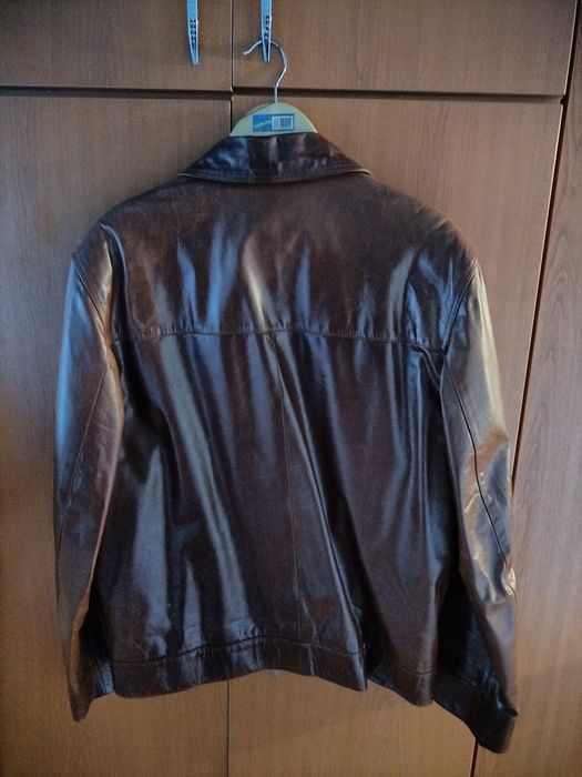Geaca piele bărbați
