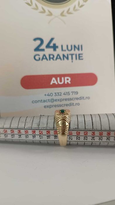 (Ag24) Inel aur 14K 7.25gr B44223.1- Garantie 2 ani!