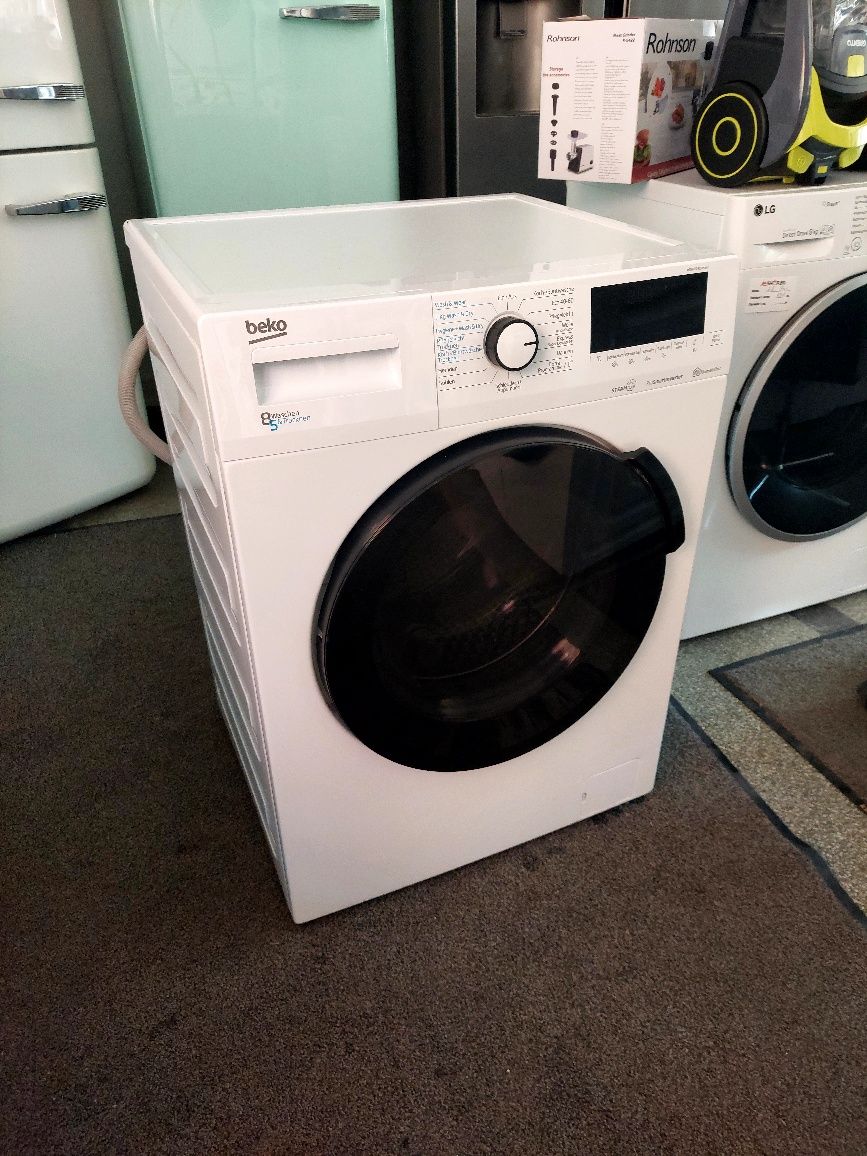 А++ Комбинирана пералня със сушилня Beko WDW 85141 Steam, 8/5 кг