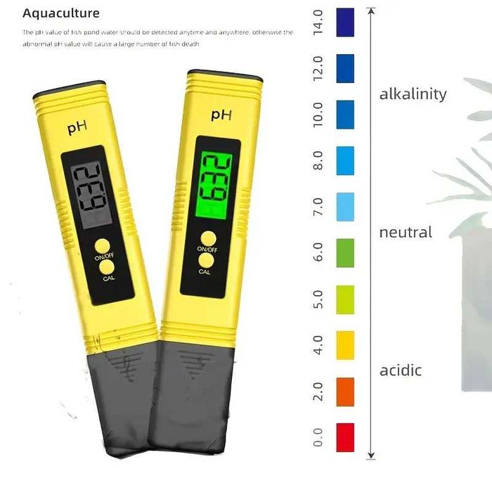 Tester PH digita, LCD, test de apa (pt piscina, ciubar, acvariu etc)