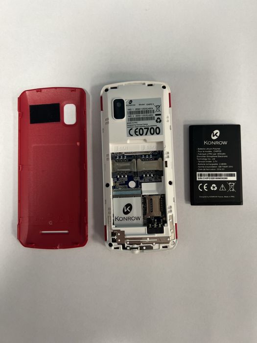 Telefon cu butoane Konrow Chipo 3 Dual Sim, ca Nou