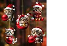 Ornament Sarbatori Pisica