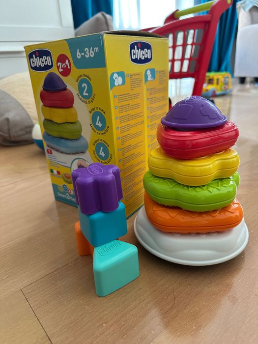 Пирамидка Chicco 2 в 1