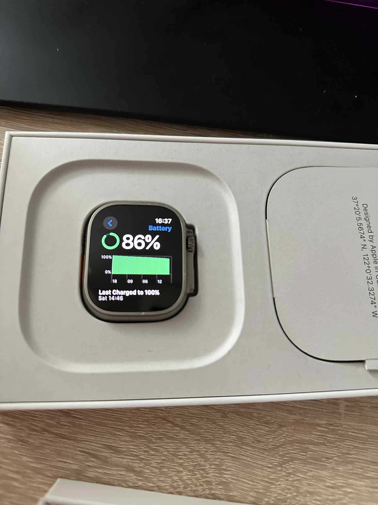Apple Watch Ultra 2 49mm - Титаниев корпус