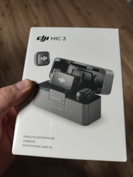 Dji mic 3  петличные микрофоны