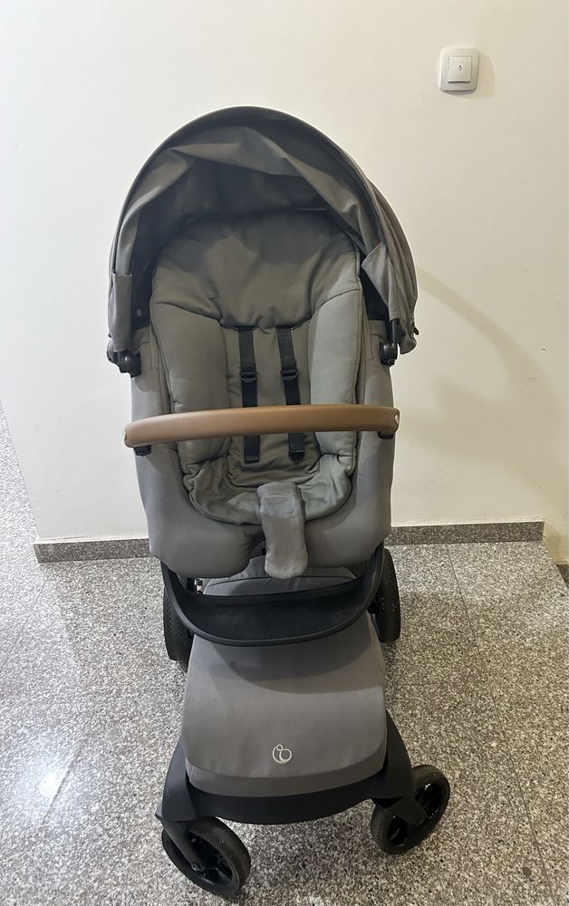 Stokke Xplory X + кош за новородено Modern Grey