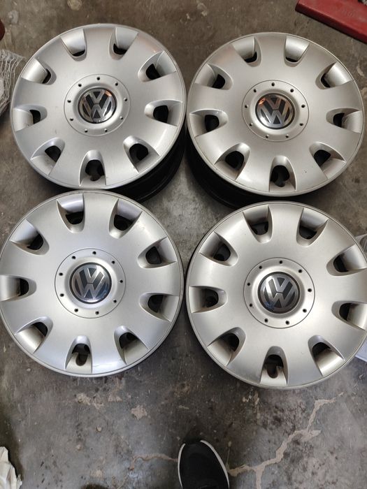 Железни джанти и тасове  5 x 112 R15