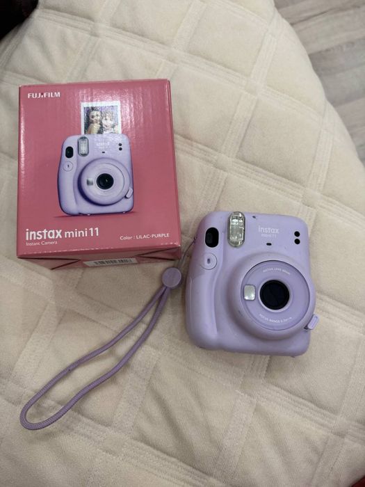 Instax mini 11 пленочный фотоаппарат фиолетовый