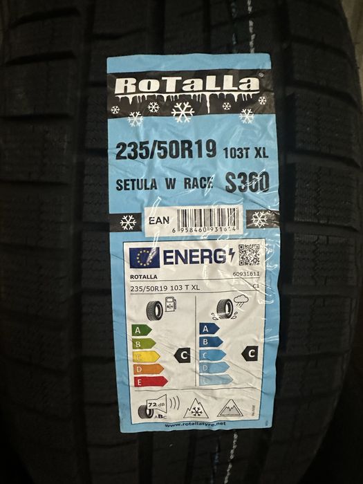 Нови Зимни Гуми ROTALLA S360 235/50R19 103T XL НОВ DOT БОРД 2355019