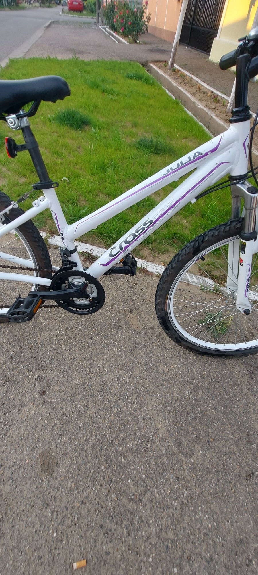 Bicicletă mtb de copii CROSS cadru din aluminiu pe 24 inchi