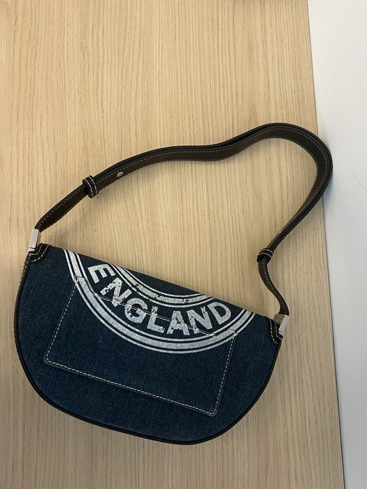 Чанта черна и дънково