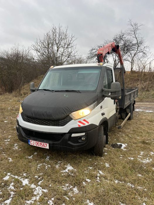 Iveco Daily 72C17 Macara Fassi F40 Basculabil