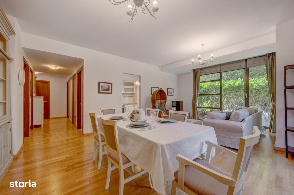 Apartament 3 camere pet friendly, gradina,Baneasa Privighetorilor Park